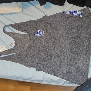 Victoria secret pink LA dodgers tank top